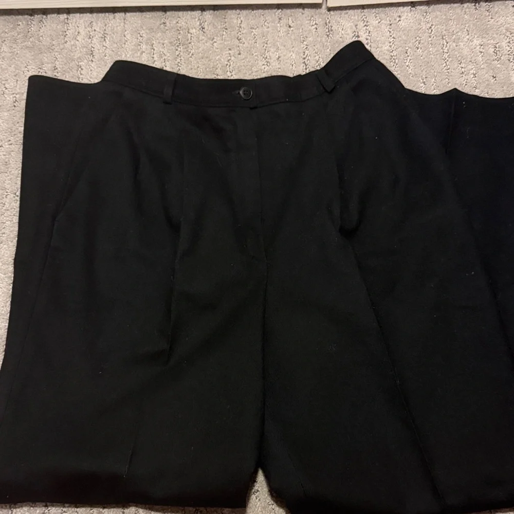 Classic Black Trousers Pendleton Size 10 - Picture 3 of 6